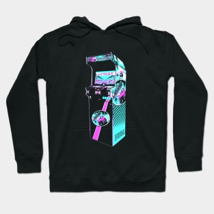 Out Run Retro Arcade Game Hoodie